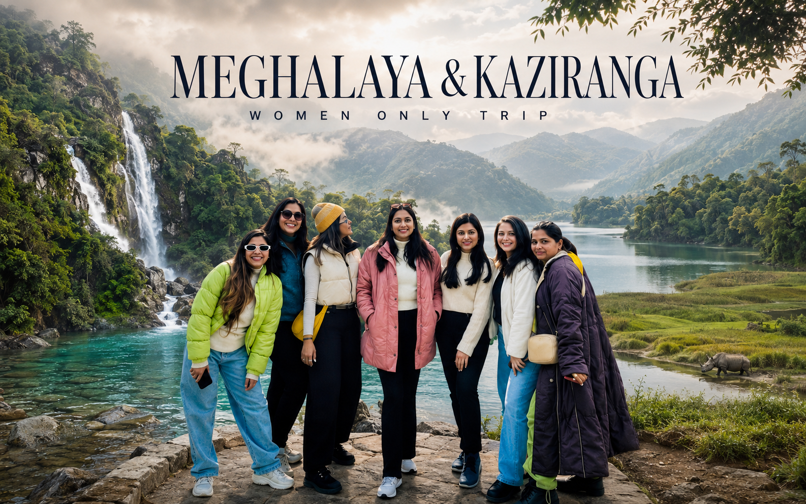 Exploring Meghalaya & Kaziranga